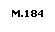 ���ͧ��ͤ���: M.184

